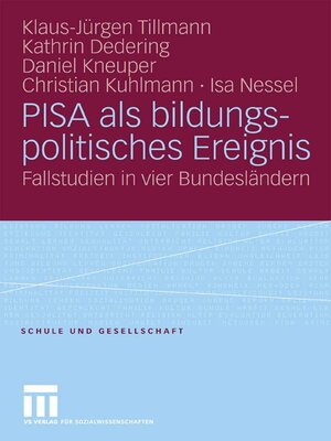 cover image of PISA als bildungspolitisches Ereignis